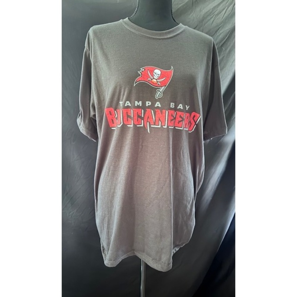 Tampa Bay Buccaneers Mens XL Ring of Honor Publix Promo T-Shirt Charcoal Grey